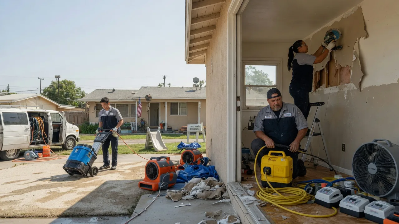 Water Damage Restoration in Millersview, TX near me